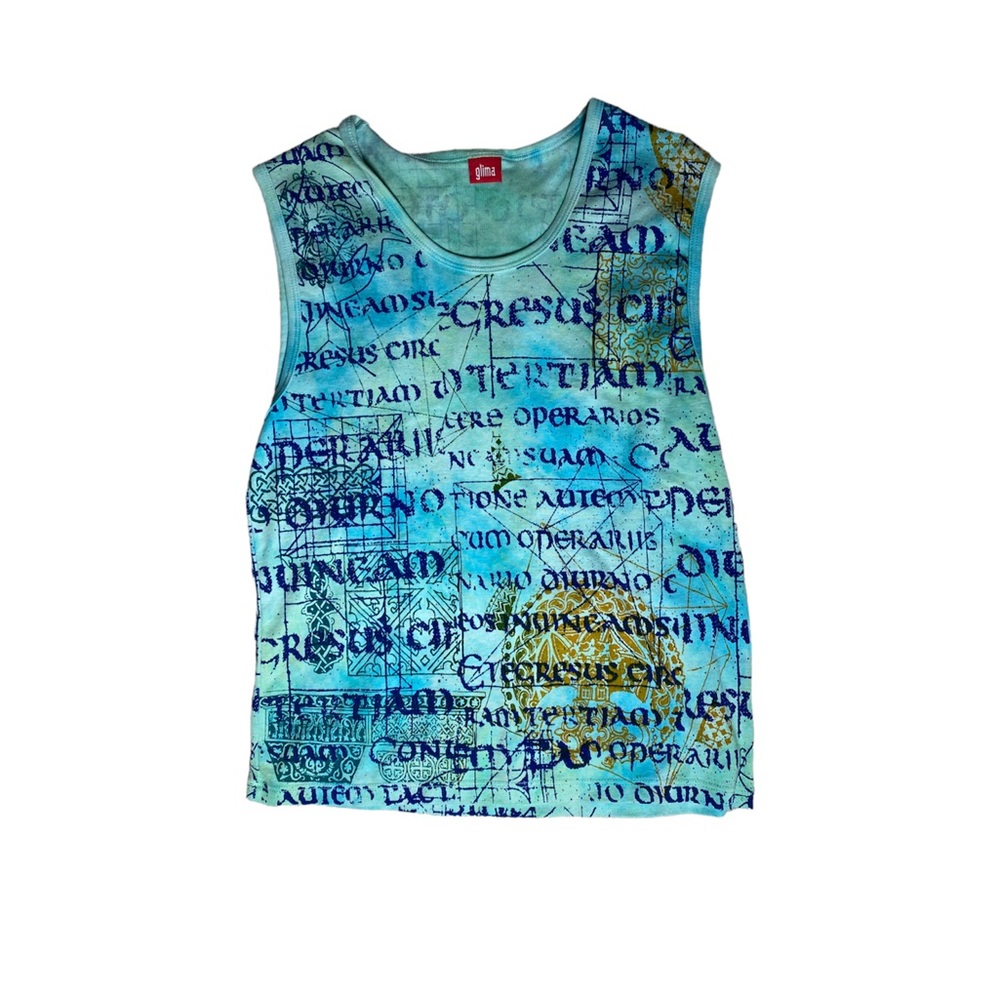 Y2K graphic tank